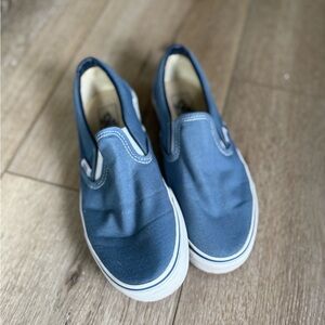 Vans Navy Slip-On Sneakers